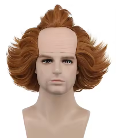 Movie Stephen King's It Pennywise Clown Joker Wig Cosplay The Clown Pennywise Short Synthetic Hair H