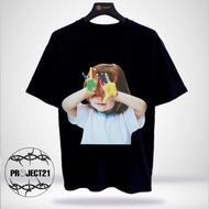 Unisex T-shirt, ADLV baby cover face t-shirt