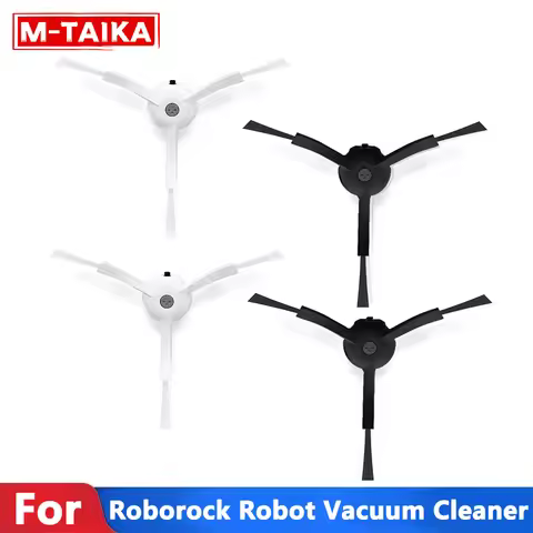 Side Brush For Xiaomi Roborock Q7 Max Q5 S7 MaxV S6 S5 Pure S4 E2 E3 E4 E5 C1 Robot Vacuum Cleaner A