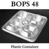 OPS 4 Cavity Tart Case with Cover (BOPS-48)Tart Container