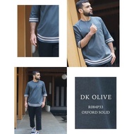 KEMEJA Shirt Koko Stripe Sleeve 3/4 R084P