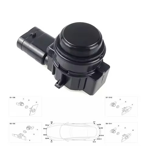 0263013658 0263033852 PDC Sensor For BMW F20 F21 F30 F31 F32 F34 F80 F82 70S 90S Benz W176 W246 W242