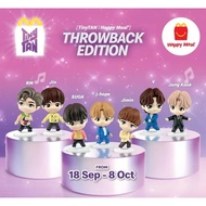M001 McDonald's Mcd Toy TinyTAN BTS 2025（Throwback Edition & Encore Edition)