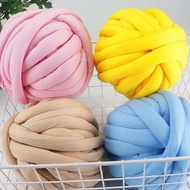 🧶45 Colors 🧶Chunky Tubular Yarn Giant Yarn Giant Wool Yarn 250g Super Soft Washable Arm Knitting Yarn DIY Throw Sofa Bed Blanket Pillow Pet Bed and Bed Fence for Big Weave Craft Crochet 超粗冰岛毛线