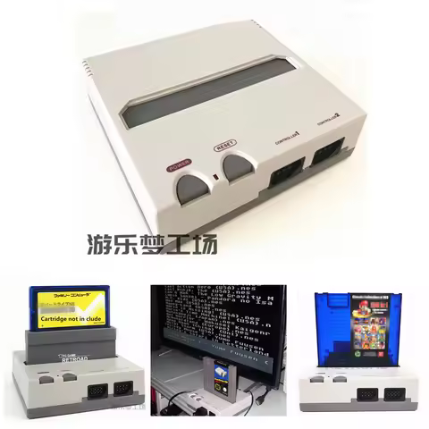 Main Console TV Game System NES Clone, Compatible with NES Nintendo Game Cartridge