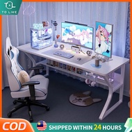 PC table office table meja belajar gaming table gaming desk meja komputer study table 电竞桌