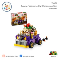 LEGO Super Mario 71431 Bowser's Muscle Car Expansion Set (458 Pieces) For Children Aged 8 And Up