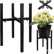 Detachable Cross Telescopic Flower Stand Indoor Flowerpot Stand Decorative Stand