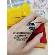 925 Silver stone ring**925 Sterling Silver Women's ring/Silver ring for Women