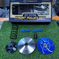 TOBAKI YAMAHA NVX155/NMAX CVT SYSTEM FRONT PULLEY SET