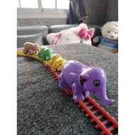 Elephant Train With Track Complete Set