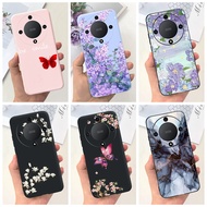 Honor X9a 5G (RMO-NX1) / Honor X9 5G (ANY-NX1) Beautiful Flower Butterfly Printed Case HonorX9a X 9 
