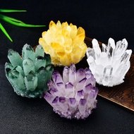 Wholesale Crystal Cluster Rough Stone Ornaments White Crystal Cluster Citrine Cluster Citrine Cluste