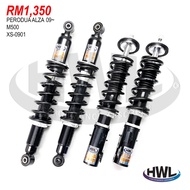 Perodua Alza 09~ HWL XS Series High Low Body Shift Adjustable