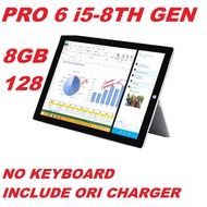 SURFACE PRO 6 i5 8TH GEN/8-128/ PRO 5 i5-7TH GEN 8/256/  /12.3" LCD/WIN 10PRO/FREE BAG/ADAPTER/FAST