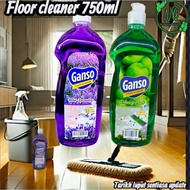 FLOOR CLEANER GANSO (CECAIR PENCUCI LANTAI) 750ml(LAVENDAR/APPLE)