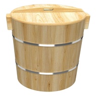 Fragrant Fir Wood Steaming Bucket for Steaming Rice, Household Rice Steaming Bucket, Rice Steamer Ba