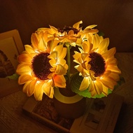 Sunflower Lamp Table Besides Lamp For Home Decor