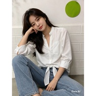 INC Women's Shirt Size 2 White Linen Fabric Condition 1 (Order A Circle Label In Different Colors) P