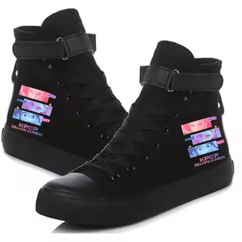 Fanmerch Mira Rumi Zoey Huntrix Kpop Demon Hunter Tiger Merch Shoe Casual Shoes High-Top Shoes Sneak