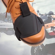 Protective Padding Motocross Shoes Shift Pad 1pcs/Anti-scratch Shoe Protector Touring Shoe Protector Protective Padding Motorcross Shoes Shift Pad/Motorcross Shoe Protector Pads Anti-Slip Rubber Velcro Safety