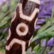 38.5mm x 12mm Water Grass Agate Seven-Eyed Dzi Seven Eyed Dzi Seven Eyed Dzi Manik Healthy Longevity