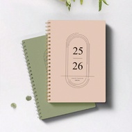 2026-2027 Planner Weekly And Monthly Notebook Spiral Day Plan Academic Appointment Book Agenda Journ