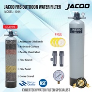 JACOO Sand Outdoor Water Filter 6 Layer / 7 Layer 10" x 44" Outdoor Water Purifier System