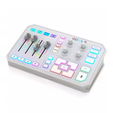 TC HELICON GO XLR Multi-Frequency Mixer Revolutionary Online Broadcaster Platform with 4-Channel Mix
