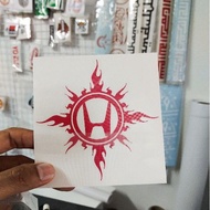 009 4.5x4.5in Sticker Honda Logo Cutting For Car/Motor Decal Decoration