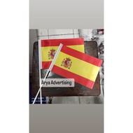 Hand flag SPAIN stick flag
