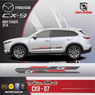 👍👍 MAZDA CX-9 CAR BODY STICKER SET CX9 - 07