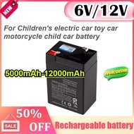Super Large Children's Electric Car Toy Car Motorcycle Baby Stroller Battery 6V 5Ah 8Ah 12Ah 12V 7Ah