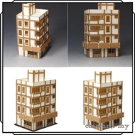 [ChiwanjifcMY] 1:144 Scale Architecture Building Model Kit DIY Painting Architecture Scene