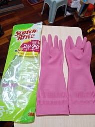 3M Scotch-Brite 橡膠手套 size M