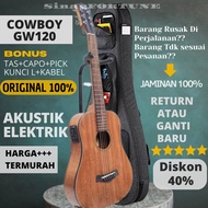 gitar akustik cowboy 3/4 tipe gw120 ns na rosewood original limited - elektrik 7545r bublewrap