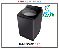 PANASONIC 16KG FULL AUTO INVERTER WASHING MACHINE WITH HOT WATER NA-FD16V1 / NA-FD16V1BRT