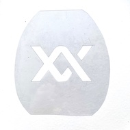 MAXX BADMINTON RACKET STENCIL