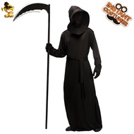 Halloween Costume Ghost Festival Sickle Monster Role-playing Costume Death God Stage Performance Cos