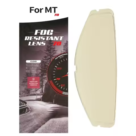 Helmet Visor Film Anti Fog Film Sticker for MT THUNDER 4 SV STINGER 2 for MT-V-28B Breaker SV Helmet