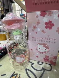 Hello Kitty 立體公仔耐熱玻璃水瓶