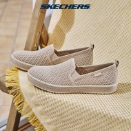 Skechers สเก็ตเชอร์ส รองเท้า ผู้หญิง BOBS Flexpadrille Luxe Shoes - 114041-NAT
