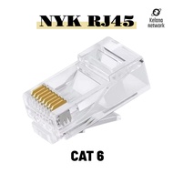NYK RJ45 CAT 6 Connector RJ45 CAT 6 Connector RJ45 CAT 6 RJ45 CAT 6