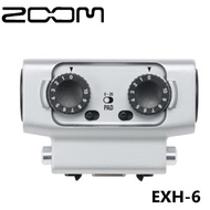 Original Zoom EXH-6 Dual XLR/TRS Combo Input Capsule microphone for H5, H6, U-44, F4 and F8 Portable Digital Recorder