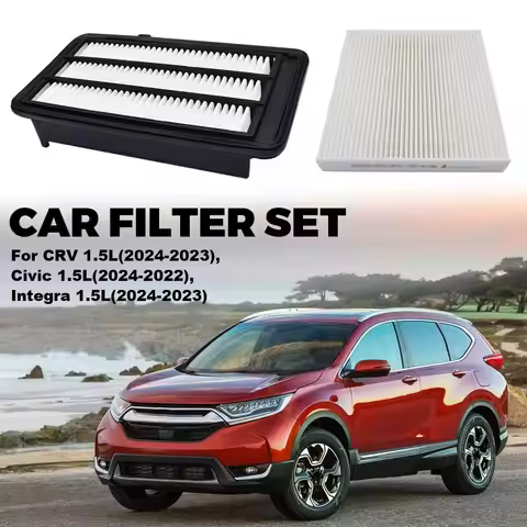Car Engine Cabin Pollen Air Filter #17220-5AA-A00 80292-TF0-G01# For Honda CR-V CRV Civic X 1.5L Tur