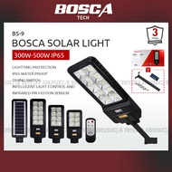 BOSCA Solar Light 9500 9400 9300 Solar Street light 300W 400W 500W IP65 6500K with 8W 12W 15W BS-9