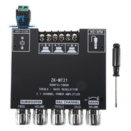 BT5.0 Amplify Board 2.1 Channel 50WX2+100W Subwoofer Amplifier Board Audio  Stereo Amplify Board