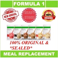 Herbalife FORMULA 1 (F1) Nutritious Mixed Soy Protein Drink & Formula 3 (F3) Whey Protein "SEALED" (