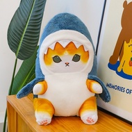 KIDOO Hot Style Cartoon Shark Cat Transformation Doll Plush Toy Cat Doll Birthday Gift Shark Cat Dol