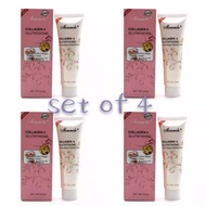 Rainy day (SET OF 4) Nature Beauty Collagen and Glutathione Peeling Cream 100g Collagen &amp; Glutathione perfect magic peeling cream